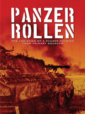 cover image of Panzer Rollen